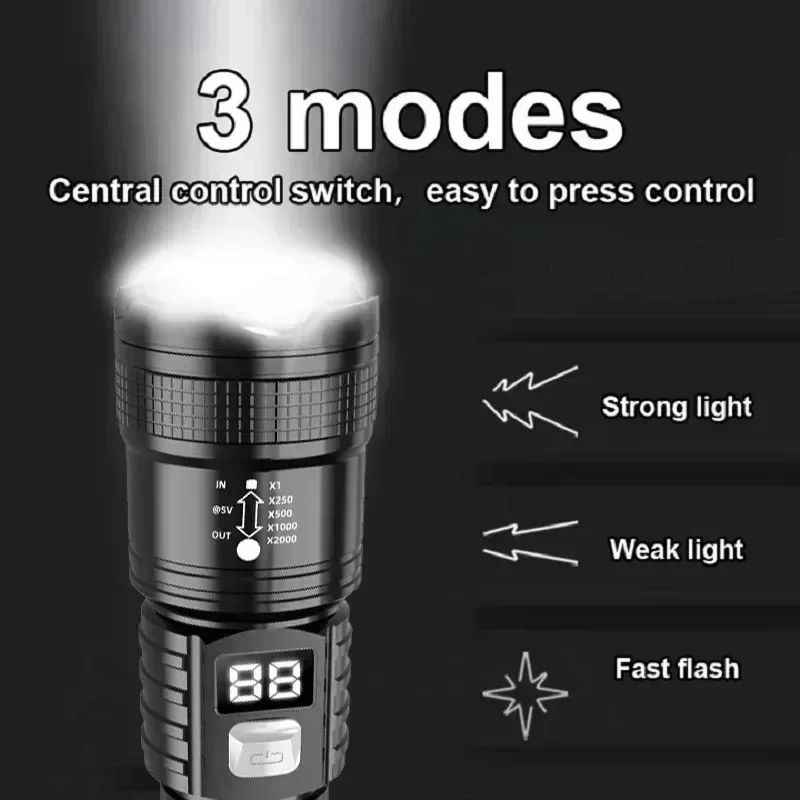Rechargeable LED Flashlight 10 - Fishing Light 评论和价格