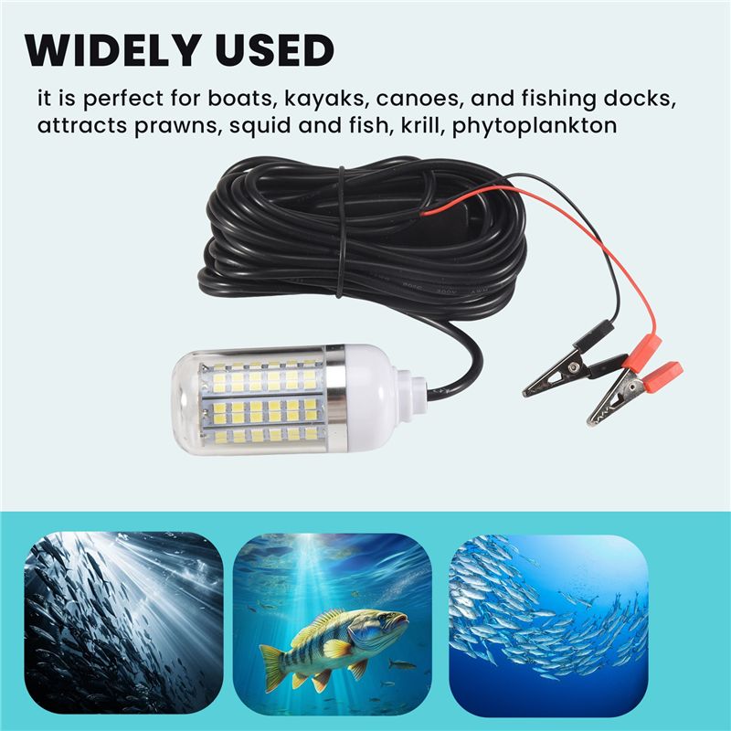 A01F-12V 15W Fishing Light 108 - Fish Finder 评论和价格