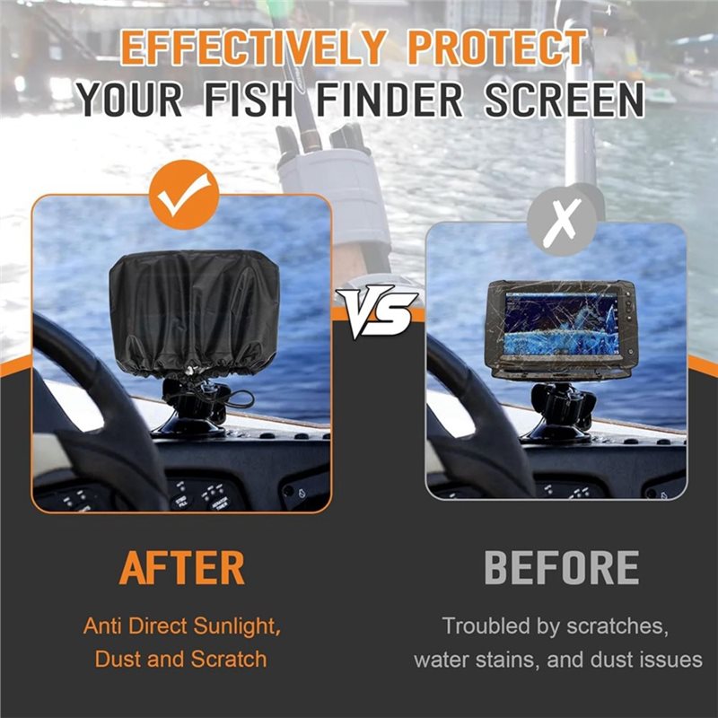ABLB-Fish Finder Cover For Low - Fish Finder Transducer 评论和价格