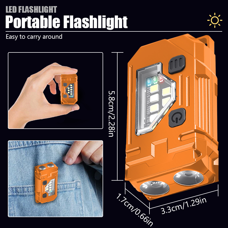 Mini Keychain EDC Flashlight R - Fishing Light 评论和价格