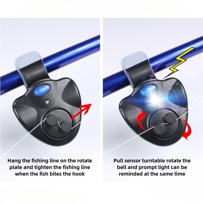 Electronic Fishing Bite Alarm  - Fish Finder Battery 评论和价格