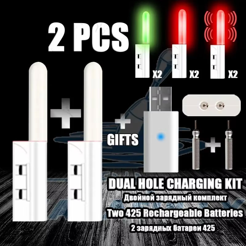 2pcs LED Night Light Electroni - Fish Finder Battery 评论和价格